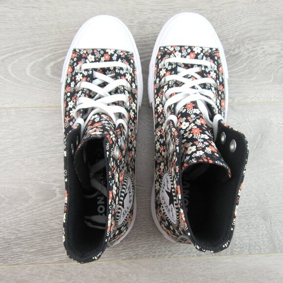 Converse CTAS Lift Platform Petite Floral Petals Womens Size 7.5 NEW - Picture 10 of 15